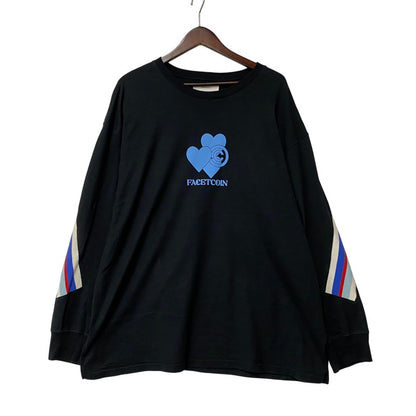 【中古品】【メンズ】 FACETASM×CPD ファセッタズム×シーピーディー CPD-TEE-U01 24AW LOVE RIB LONG TEE ラブ リブ ロング ティー トップス 長袖 140-260615-cs-06-izu サイズ：5 カラー：ブラック 万代Net店