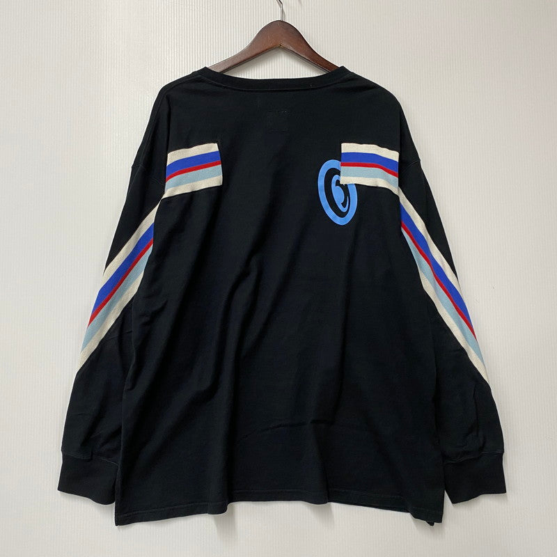 【中古品】【メンズ】 FACETASM×CPD ファセッタズム×シーピーディー CPD-TEE-U01 24AW LOVE RIB LONG TEE ラブ リブ ロング ティー トップス 長袖 140-260615-cs-06-izu サイズ：5 カラー：ブラック 万代Net店