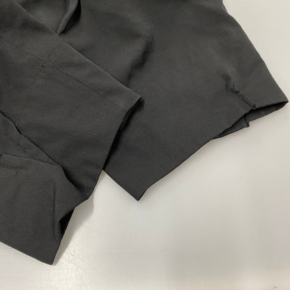 【中古品】【メンズ】 YOHJI YAMAMOTO POUR HOMME ヨウジヤマモトプールオム HM-P02-100 WOOL GABARDINE RANDOM TACK PANTS ウール ギャバジン タック パンツ 151-260617-kh-10-izu サイズ：2 カラー：ブラック 万代Net店