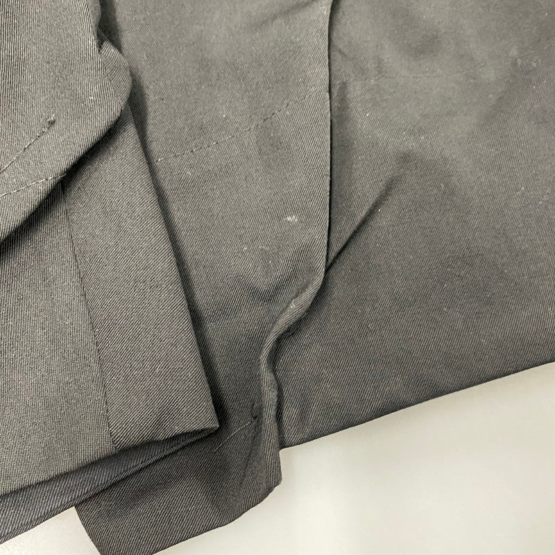 【中古品】【メンズ】 YOHJI YAMAMOTO POUR HOMME ヨウジヤマモトプールオム HM-P02-100 WOOL GABARDINE RANDOM TACK PANTS ウール ギャバジン タック パンツ 151-260617-kh-10-izu サイズ：2 カラー：ブラック 万代Net店