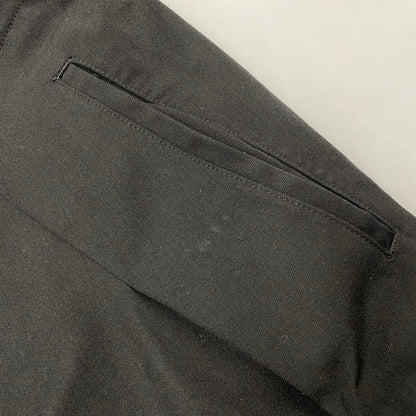 【中古品】【メンズ】 YOHJI YAMAMOTO POUR HOMME ヨウジヤマモトプールオム HM-P02-100 WOOL GABARDINE RANDOM TACK PANTS ウール ギャバジン タック パンツ 151-260617-kh-10-izu サイズ：2 カラー：ブラック 万代Net店