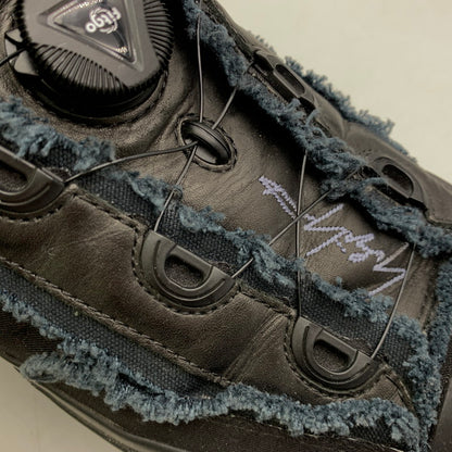 【中古品】【メンズ】 VESSEL ベッセル × YOHJI YAMAMOTO ヨウジヤマモト HD-E07-860 LOW TOP SNEAKERS ロウ トップ スニーカー 靴 162-260614-kh-03-izu サイズ：28 カラー：ブラック 万代Net店