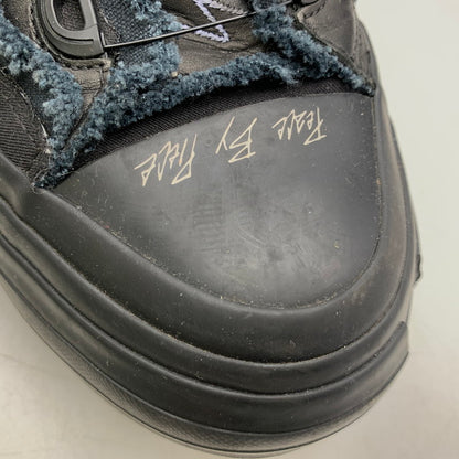 【中古品】【メンズ】 VESSEL ベッセル × YOHJI YAMAMOTO ヨウジヤマモト HD-E07-860 LOW TOP SNEAKERS ロウ トップ スニーカー 靴 162-260614-kh-03-izu サイズ：28 カラー：ブラック 万代Net店
