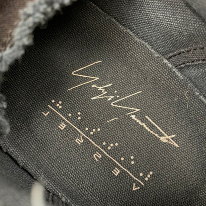 【中古品】【メンズ】 VESSEL ベッセル × YOHJI YAMAMOTO ヨウジヤマモト HD-E07-860 LOW TOP SNEAKERS ロウ トップ スニーカー 靴 162-260614-kh-03-izu サイズ：28 カラー：ブラック 万代Net店