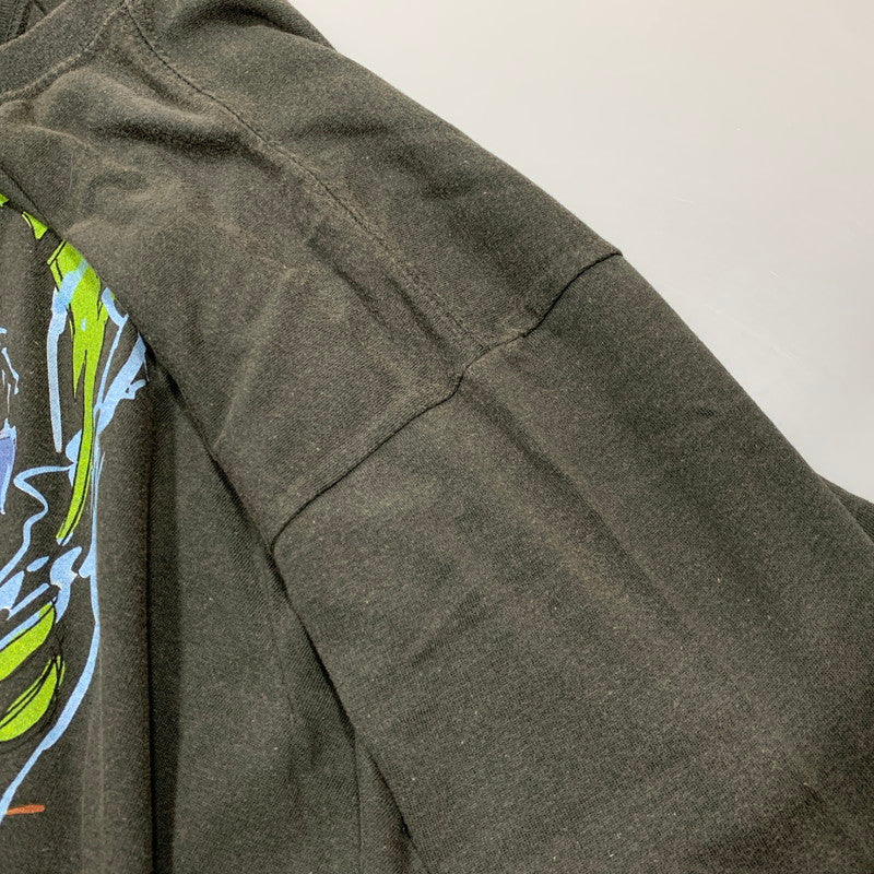 【中古品】【メンズ】 NUBIAN×JUN INAGAWA ヌビアン×ジュンイナガワ GRAPHIC SS TEE グラフィック ショートスリーブ ティー トップス 半袖 142-260627-cs-06-izu サイズ：XXL カラー：チャコール 万代Net店