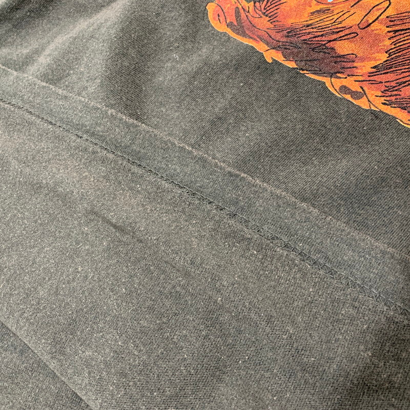【中古品】【メンズ】 NUBIAN×JUN INAGAWA ヌビアン×ジュンイナガワ GRAPHIC SS TEE グラフィック ショートスリーブ ティー トップス 半袖 142-260627-cs-06-izu サイズ：XXL カラー：チャコール 万代Net店