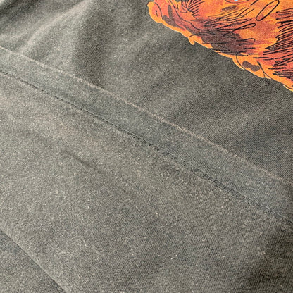 【中古品】【メンズ】 NUBIAN×JUN INAGAWA ヌビアン×ジュンイナガワ GRAPHIC SS TEE グラフィック ショートスリーブ ティー トップス 半袖 142-260627-cs-06-izu サイズ：XXL カラー：チャコール 万代Net店