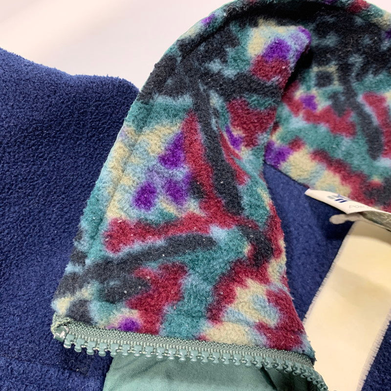 【中古品】【メンズ】 COLUMBIA コロンビア 90S FLEECE JACKET フリース ジャケット アウター 144-260627-cs-07-izu サイズ：不明 カラー：ネイビー 万代Net店