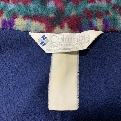 【中古品】【メンズ】 COLUMBIA コロンビア 90S FLEECE JACKET フリース ジャケット アウター 144-260627-cs-07-izu サイズ：不明 カラー：ネイビー 万代Net店