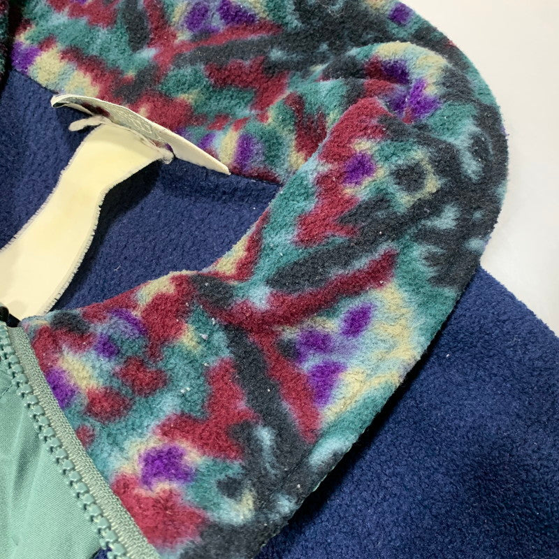 【中古品】【メンズ】 COLUMBIA コロンビア 90S FLEECE JACKET フリース ジャケット アウター 144-260627-cs-07-izu サイズ：不明 カラー：ネイビー 万代Net店