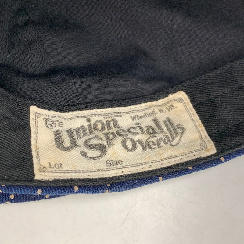 【中古品】【メンズ/レディース】 FREEWHEELERS フリーホイーラーズ UNION SPECIAL OVERALLS CASSADY ユニオン スペシャル オーバーオールズ キャサディー 帽子 185-260614-kh-05-izu カラー：インディゴ 万代Net店