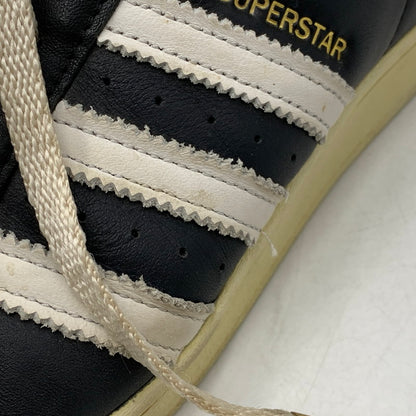 【現状渡し品】【メンズ】 adidas アディダス SUPER STAR FV2832 スーパースター スニーカー シューズ 靴 161-260628-as-02-izu サイズ：27.5cm カラー：ブラック×ホワイト 万代Net店