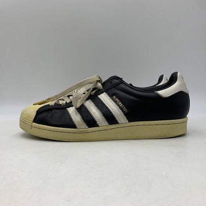 【現状渡し品】【メンズ】 adidas アディダス SUPER STAR FV2832 スーパースター スニーカー シューズ 靴 161-260628-as-02-izu サイズ：27.5cm カラー：ブラック×ホワイト 万代Net店