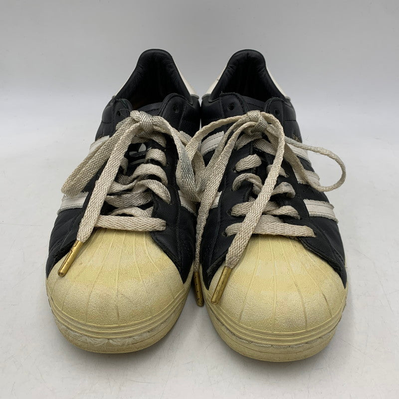 【現状渡し品】【メンズ】 adidas アディダス SUPER STAR FV2832 スーパースター スニーカー シューズ 靴 161-260628-as-02-izu サイズ：27.5cm カラー：ブラック×ホワイト 万代Net店