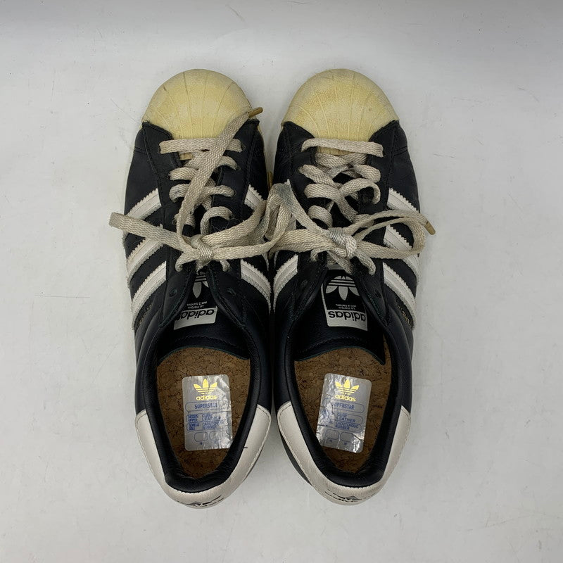 【現状渡し品】【メンズ】 adidas アディダス SUPER STAR FV2832 スーパースター スニーカー シューズ 靴 161-260628-as-02-izu サイズ：27.5cm カラー：ブラック×ホワイト 万代Net店