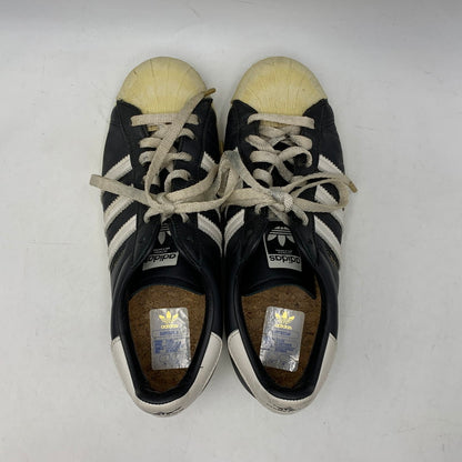 【現状渡し品】【メンズ】 adidas アディダス SUPER STAR FV2832 スーパースター スニーカー シューズ 靴 161-260628-as-02-izu サイズ：27.5cm カラー：ブラック×ホワイト 万代Net店