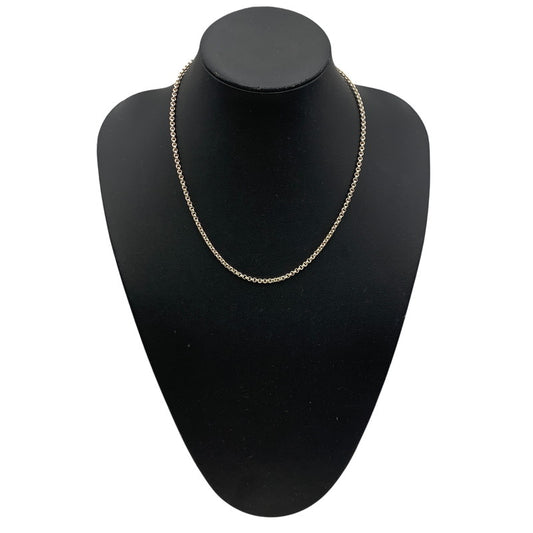 【中古品】【メンズ/レディース】 UNKNOWN 925 ROLL CHAIN NECKLACE ロールチェーンネックレス アクセサリー 192-260614-as-21-izu カラー：シルバー 万代Net店