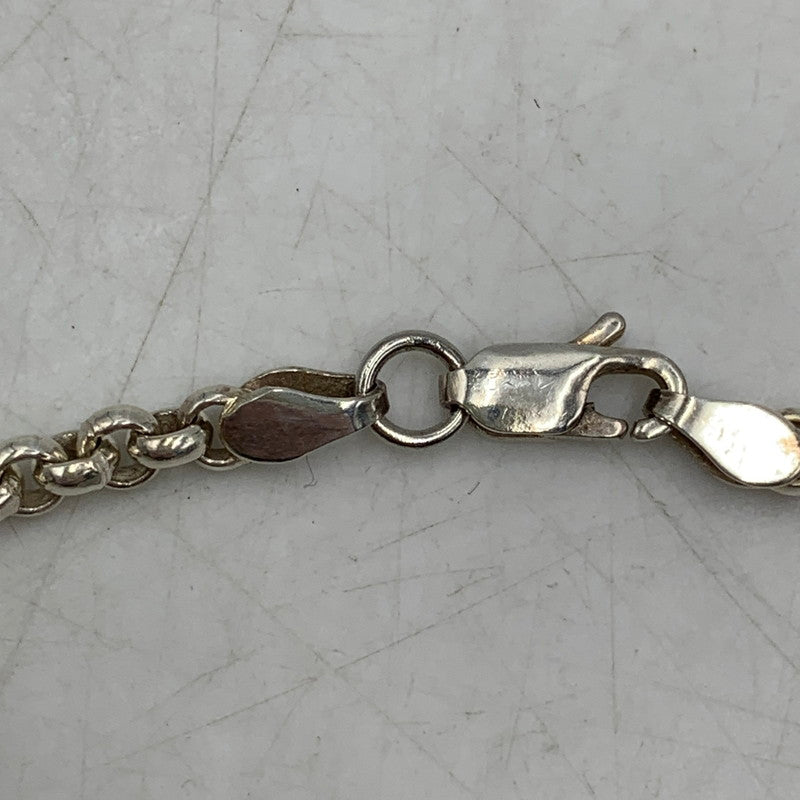 【中古品】【メンズ/レディース】 UNKNOWN 925 ROLL CHAIN NECKLACE ロールチェーンネックレス アクセサリー 192-260614-as-21-izu カラー：シルバー 万代Net店
