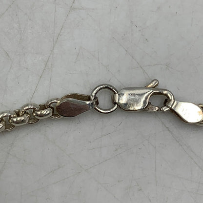 【中古品】【メンズ/レディース】 UNKNOWN 925 ROLL CHAIN NECKLACE ロールチェーンネックレス アクセサリー 192-260614-as-21-izu カラー：シルバー 万代Net店