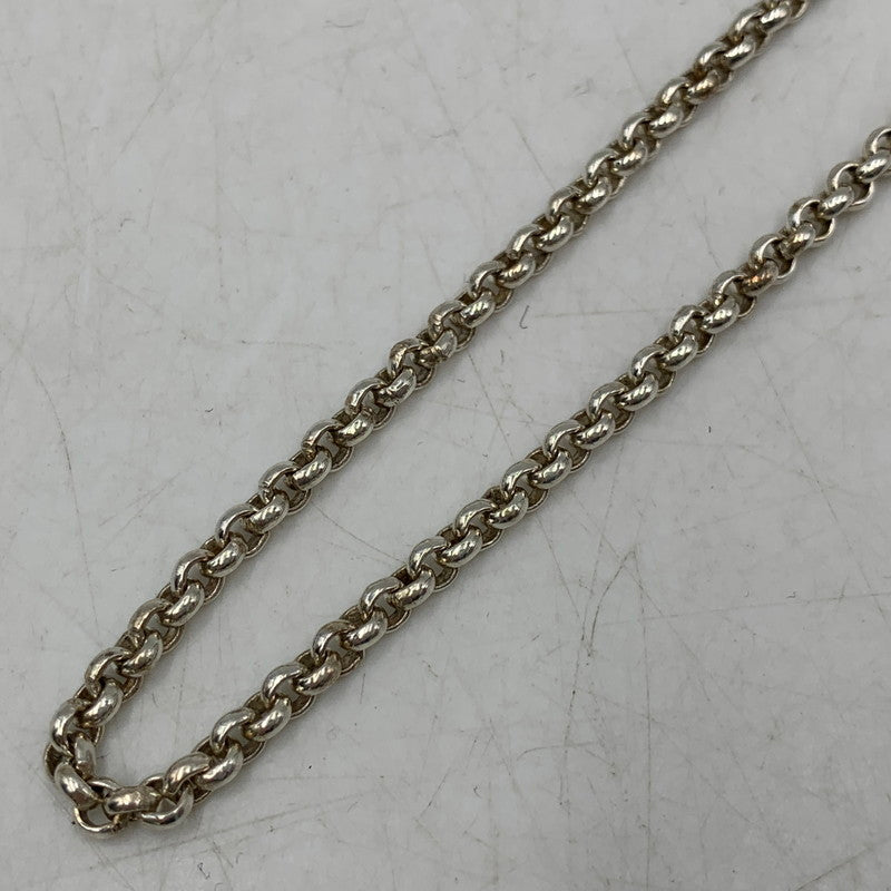 【中古品】【メンズ/レディース】 UNKNOWN 925 ROLL CHAIN NECKLACE ロールチェーンネックレス アクセサリー 192-260614-as-21-izu カラー：シルバー 万代Net店