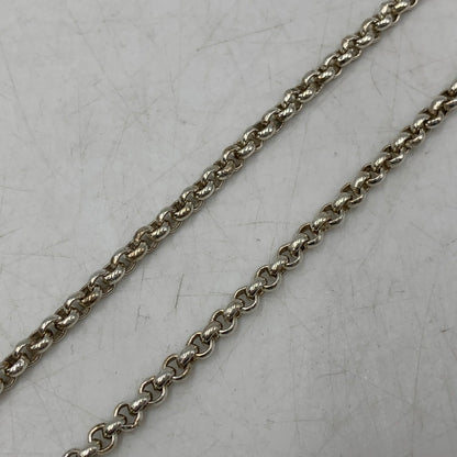 【中古品】【メンズ/レディース】 UNKNOWN 925 ROLL CHAIN NECKLACE ロールチェーンネックレス アクセサリー 192-260614-as-21-izu カラー：シルバー 万代Net店