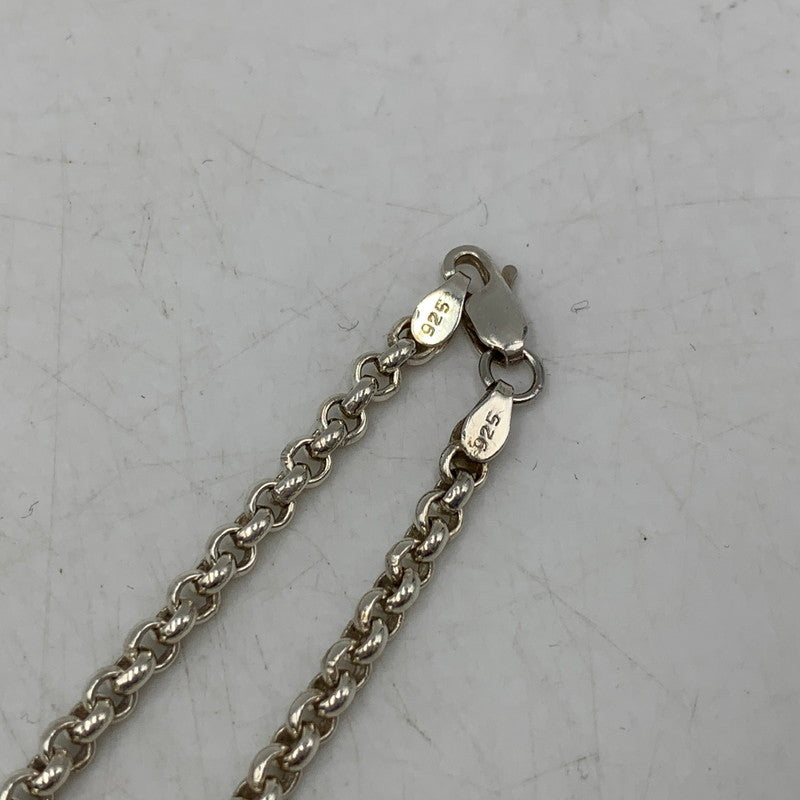 【中古品】【メンズ/レディース】 UNKNOWN 925 ROLL CHAIN NECKLACE ロールチェーンネックレス アクセサリー 192-260614-as-21-izu カラー：シルバー 万代Net店