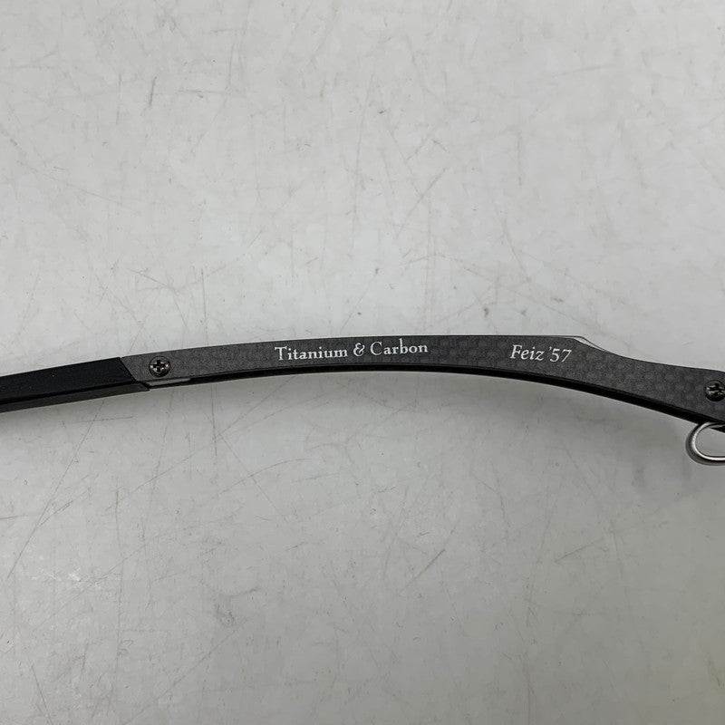 【中古品】【メンズ/レディース】 ZEQUE ゼクー FEIZ’57 SUNGLASSES フェイズ57 サングラス 203-260614-kh-07-izu サイズ：57□17-145 カラー：ブラック×シルバー系 万代Net店