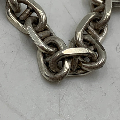 【中古品】【メンズ/レディース】 UNKNOWN 925 ITALY ANCHOR CHAIN NECKLACE イタリア アンカーチェーンネックレス アクセサリー 192-260614-as-22-izu カラー：シルバー 万代Net店