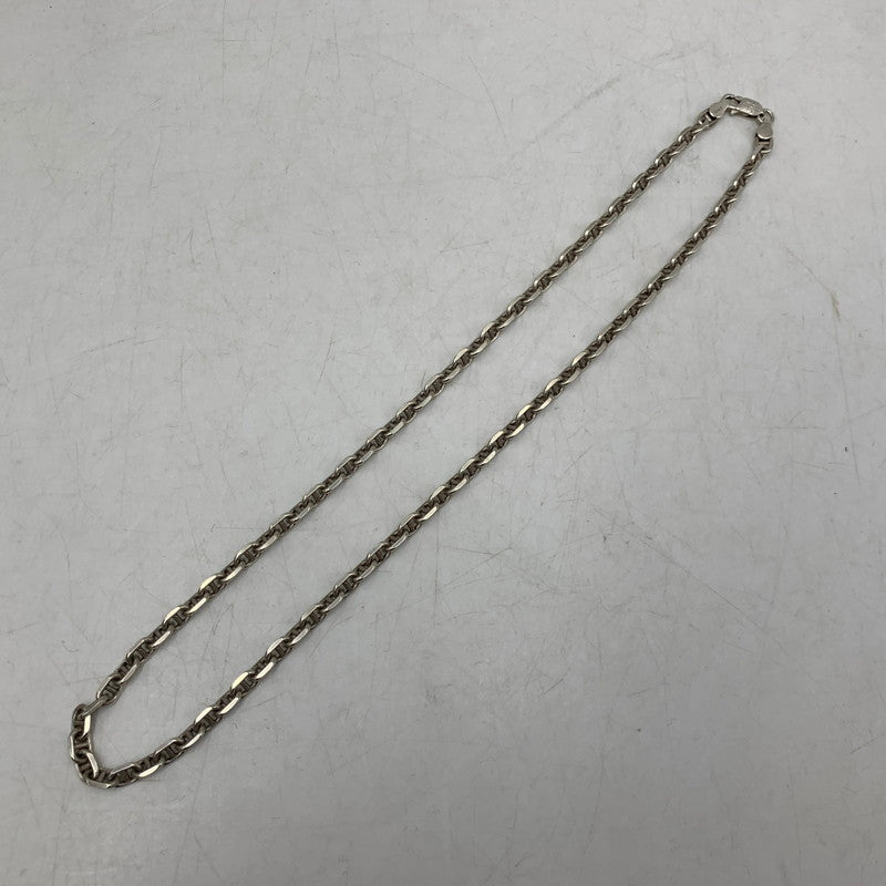 【中古品】【メンズ/レディース】 UNKNOWN 925 ITALY ANCHOR CHAIN NECKLACE イタリア アンカーチェーンネックレス アクセサリー 192-260614-as-22-izu カラー：シルバー 万代Net店
