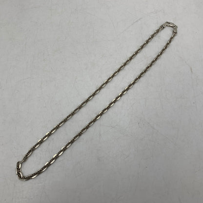 【中古品】【メンズ/レディース】 UNKNOWN 925 ITALY ANCHOR CHAIN NECKLACE イタリア アンカーチェーンネックレス アクセサリー 192-260614-as-22-izu カラー：シルバー 万代Net店