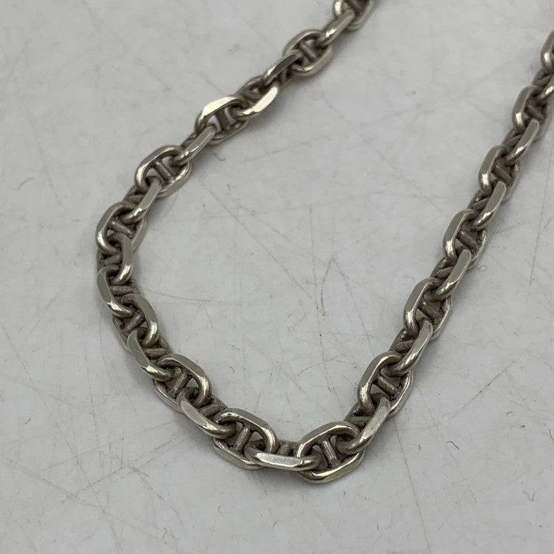 【中古品】【メンズ/レディース】 UNKNOWN 925 ITALY ANCHOR CHAIN NECKLACE イタリア アンカーチェーンネックレス アクセサリー 192-260614-as-22-izu カラー：シルバー 万代Net店