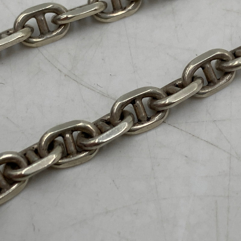 【中古品】【メンズ/レディース】 UNKNOWN 925 ITALY ANCHOR CHAIN NECKLACE イタリア アンカーチェーンネックレス アクセサリー 192-260614-as-22-izu カラー：シルバー 万代Net店