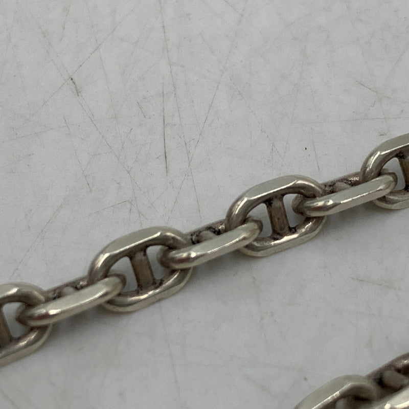 【中古品】【メンズ/レディース】 UNKNOWN 925 ITALY ANCHOR CHAIN NECKLACE イタリア アンカーチェーンネックレス アクセサリー 192-260614-as-22-izu カラー：シルバー 万代Net店