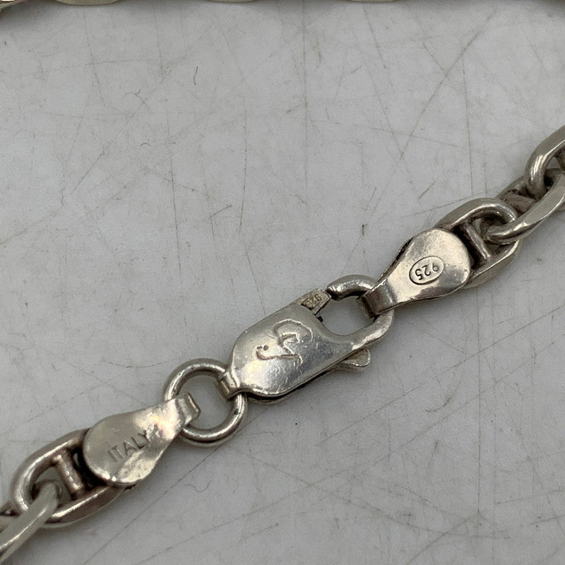 【中古品】【メンズ/レディース】 UNKNOWN 925 ITALY ANCHOR CHAIN NECKLACE イタリア アンカーチェーンネックレス アクセサリー 192-260614-as-22-izu カラー：シルバー 万代Net店