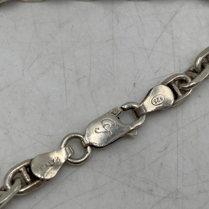【中古品】【メンズ/レディース】 UNKNOWN 925 ITALY ANCHOR CHAIN NECKLACE イタリア アンカーチェーンネックレス アクセサリー 192-260614-as-22-izu カラー：シルバー 万代Net店