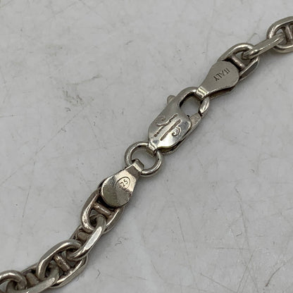 【中古品】【メンズ/レディース】 UNKNOWN 925 ITALY ANCHOR CHAIN NECKLACE イタリア アンカーチェーンネックレス アクセサリー 192-260614-as-22-izu カラー：シルバー 万代Net店