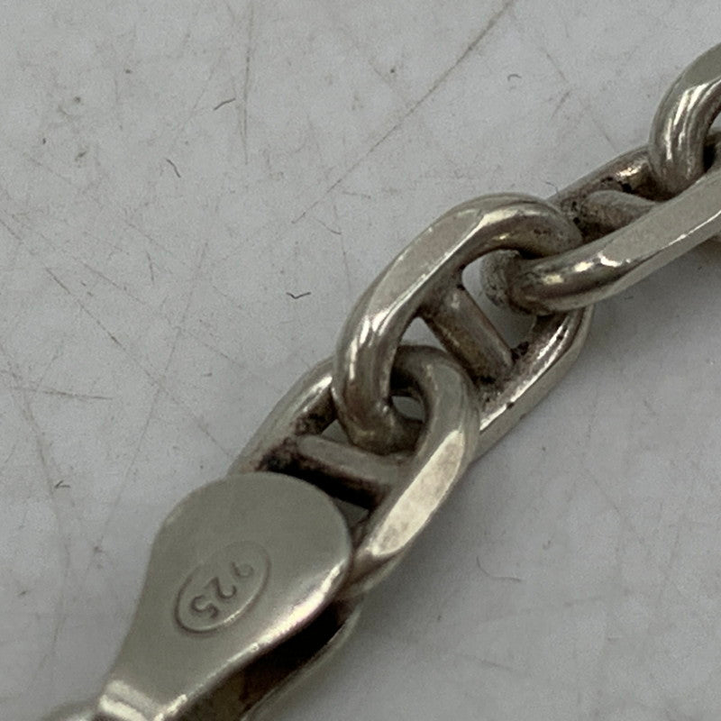 【中古品】【メンズ/レディース】 UNKNOWN 925 ITALY ANCHOR CHAIN NECKLACE イタリア アンカーチェーンネックレス アクセサリー 192-260614-as-22-izu カラー：シルバー 万代Net店