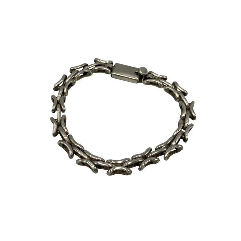 【中古品】【メンズ/レディース】 UNKNOWN 925 SILVER CHAIN BRACELET シルバーチェーンブレスレット アクセサリー 192-260614-as-23-izu カラー：シルバー 万代Net店
