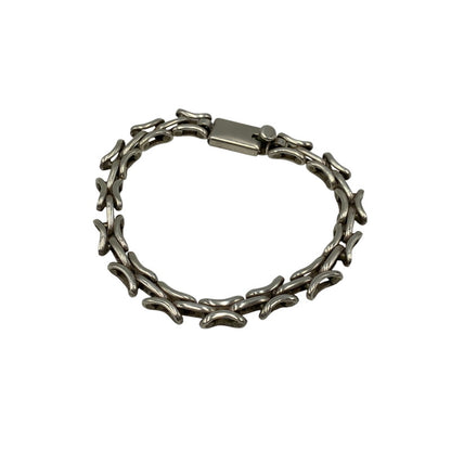 【中古品】【メンズ/レディース】 UNKNOWN 925 SILVER CHAIN BRACELET シルバーチェーンブレスレット アクセサリー 192-260614-as-23-izu カラー：シルバー 万代Net店