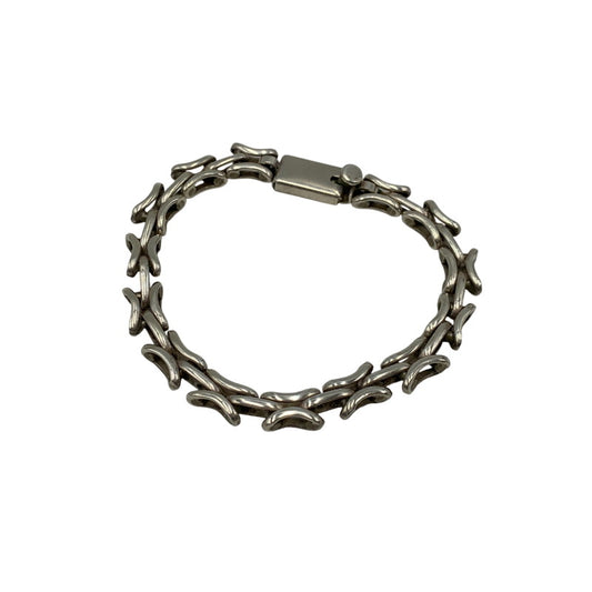【中古品】【メンズ/レディース】 UNKNOWN 925 SILVER CHAIN BRACELET シルバーチェーンブレスレット アクセサリー 192-260614-as-23-izu カラー：シルバー 万代Net店