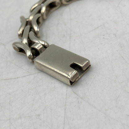 【中古品】【メンズ/レディース】 UNKNOWN 925 SILVER CHAIN BRACELET シルバーチェーンブレスレット アクセサリー 192-260614-as-23-izu カラー：シルバー 万代Net店