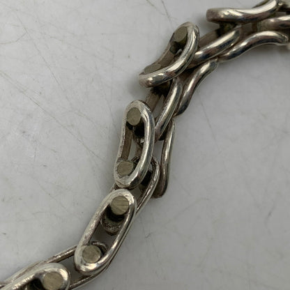 【中古品】【メンズ/レディース】 UNKNOWN 925 SILVER CHAIN BRACELET シルバーチェーンブレスレット アクセサリー 192-260614-as-23-izu カラー：シルバー 万代Net店
