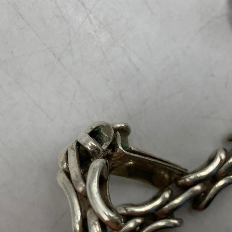 【中古品】【メンズ/レディース】 UNKNOWN 925 SILVER CHAIN BRACELET シルバーチェーンブレスレット アクセサリー 192-260614-as-23-izu カラー：シルバー 万代Net店