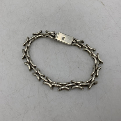 【中古品】【メンズ/レディース】 UNKNOWN 925 SILVER CHAIN BRACELET シルバーチェーンブレスレット アクセサリー 192-260614-as-23-izu カラー：シルバー 万代Net店