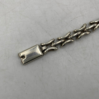 【中古品】【メンズ/レディース】 UNKNOWN 925 SILVER CHAIN BRACELET シルバーチェーンブレスレット アクセサリー 192-260614-as-23-izu カラー：シルバー 万代Net店