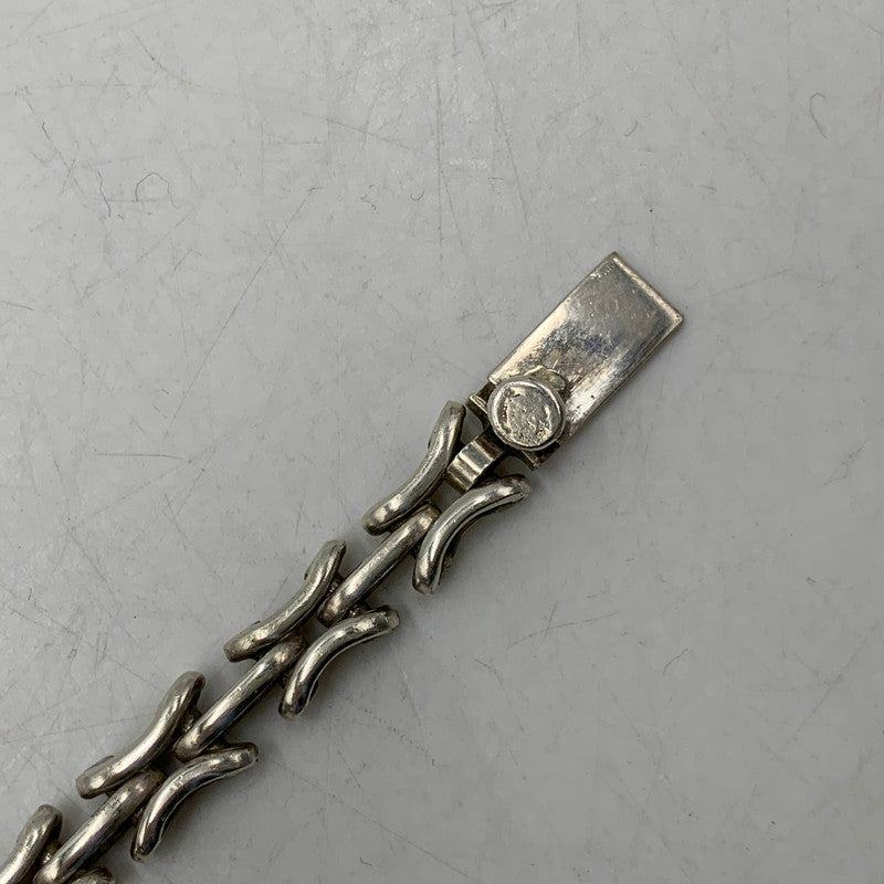 【中古品】【メンズ/レディース】 UNKNOWN 925 SILVER CHAIN BRACELET シルバーチェーンブレスレット アクセサリー 192-260614-as-23-izu カラー：シルバー 万代Net店
