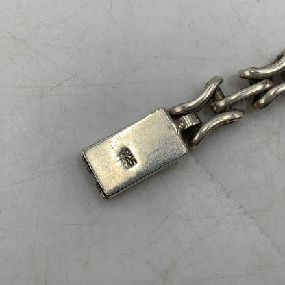 【中古品】【メンズ/レディース】 UNKNOWN 925 SILVER CHAIN BRACELET シルバーチェーンブレスレット アクセサリー 192-260614-as-23-izu カラー：シルバー 万代Net店