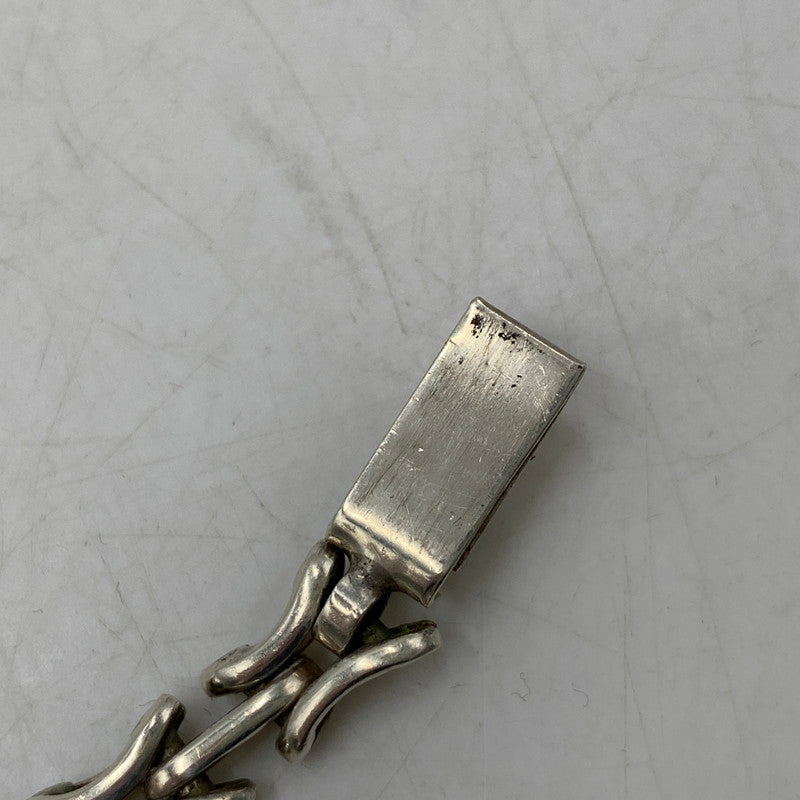 【中古品】【メンズ/レディース】 UNKNOWN 925 SILVER CHAIN BRACELET シルバーチェーンブレスレット アクセサリー 192-260614-as-23-izu カラー：シルバー 万代Net店