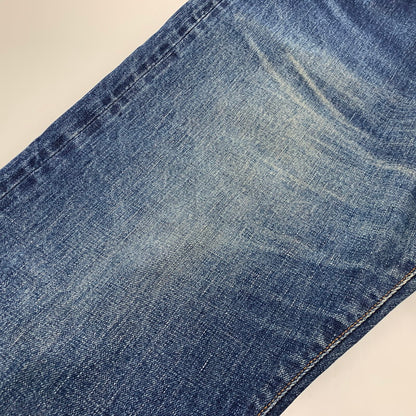 【中古品】【メンズ】 KOJIMA GENES 児島ジーンズ 赤耳 ZIP FLY DENIM PANTS ジップ フライ デニム パンツ ボトムス 156-260616-kh-07-izu カラー：インディゴ 万代Net店