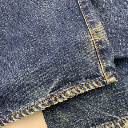 【中古品】【メンズ】 KOJIMA GENES 児島ジーンズ 赤耳 ZIP FLY DENIM PANTS ジップ フライ デニム パンツ ボトムス 156-260616-kh-07-izu カラー：インディゴ 万代Net店